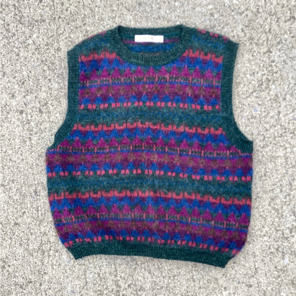 Vintage sweater vest